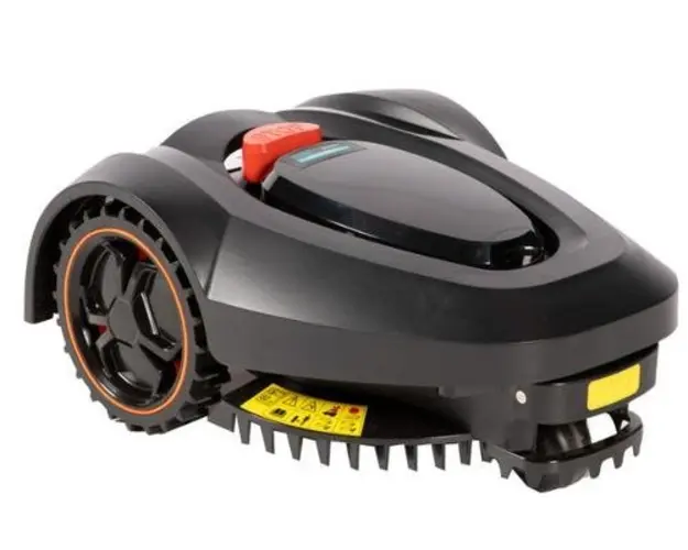 Robot de tuns iarba Detoolz DZ-SE224, Latime taiere 18 cm, Inaltime de taiere 2-6 cm, Autonomie 45 min, Recomandat pentru suprafete de pana la 600 mp (Negru)
