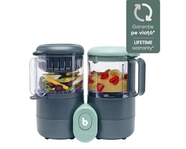 Robot multifunctional 4 in 1 Babymoov Nutribaby ONE A001133 (Albastru)