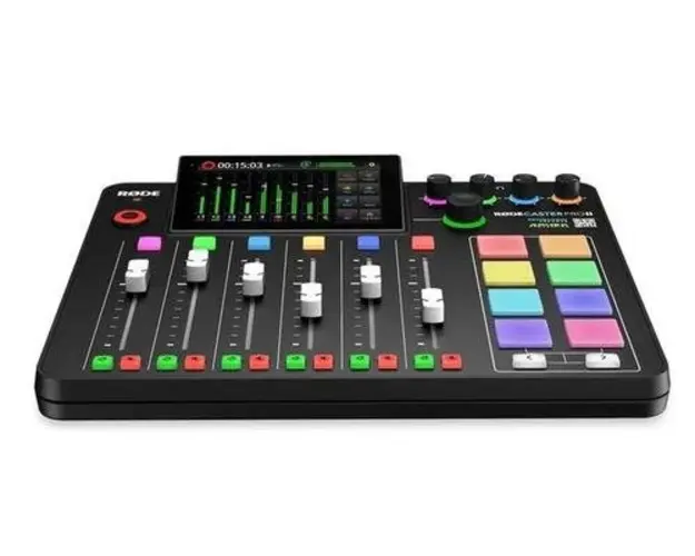 Rode Rodecaster Pro II Mixer Audio Podcast