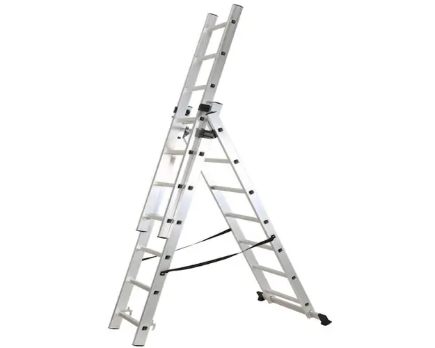 Scara multifunctionala din aluminiu KME307, 324-486 cm, 150kg