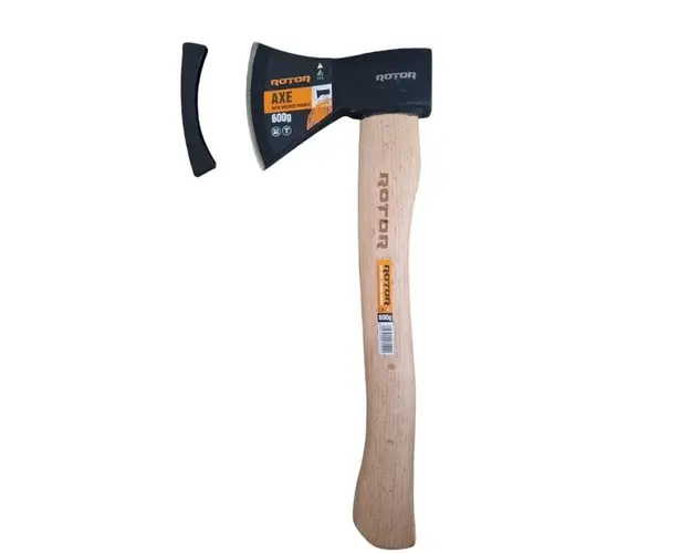 Topor Rotor 613 cu maner de lemn, 600g