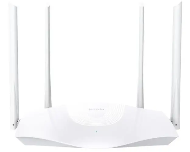 Router Wireless Tenda RX3, Wi-Fi 6, AX1800, Gigabit, Dual-band, 4 Antene externe (Alb)