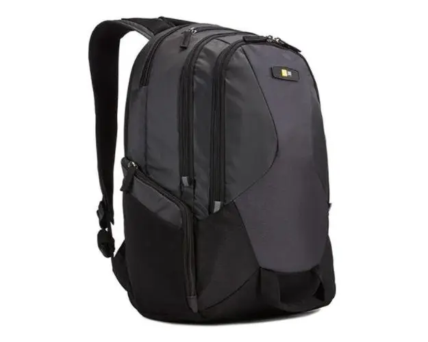 Rucsac Laptop Case Logic Intransit RBP-414 BLACK, 14.1inch, 2 compartimente, buzunar frontal x 2, buzunar lateral x 2, buzunar dorsal, waterproof, poliester (Negru)