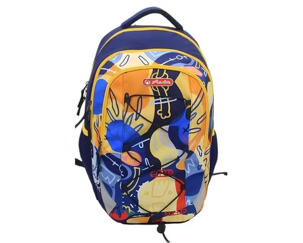 Rucsac Heerlitz Strings Pro motiv Art, dimensiune 43 x 29 x 22 cm 
