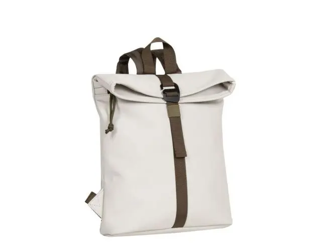 Rucsac NEW REBELS Tim-Los Angeles Rolltop Mini, 9 L (Bej/Olive)