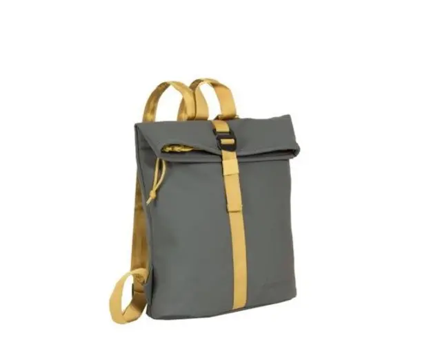 Rucsac NEW REBELS Tim-Los Angeles Rolltop Mini, 9 L (Olive/Galben)