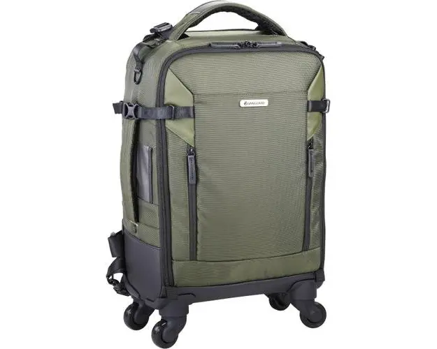 Rucsac foto tip troller Vanguard VEO SELECT 55BT + Husa de ploaie (Verde)