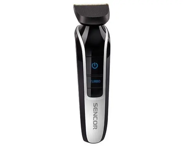 Aparat de tuns SENCOR SHP7201SL, Latimea lamei 41 / 32 / 20 mm, autonomie 45 de minute, cutite din titan (Negru)