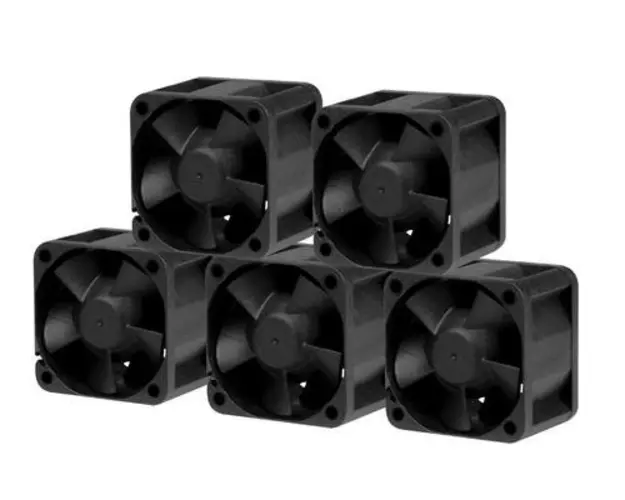 Set 5 ventilatoare Arctic S4028-6K, 40 mm, 6000 rpm (Negru)