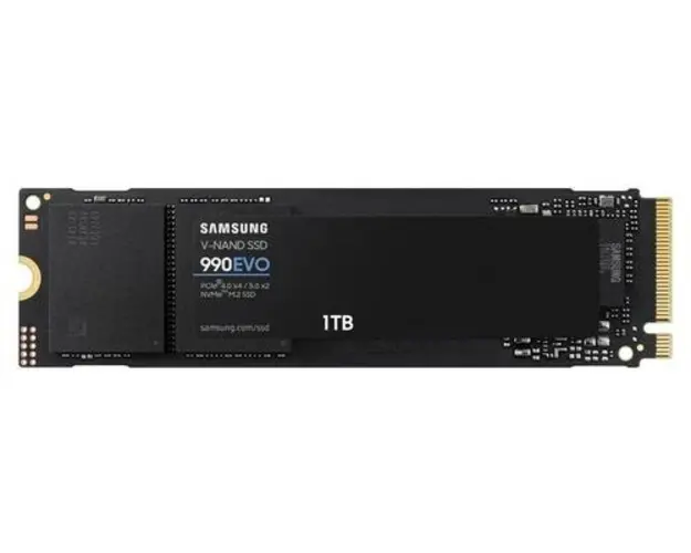 SSD Samsung 990 EVO, M.2 2280, 1TB, PCIe 4.0 x4 / 5.0 x2 NVMe 2.0