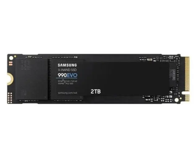 SSD Samsung 990 EVO, M.2 2280, 2TB, PCIe 4.0 x4 / 5.0 x2 NVMe 2.0