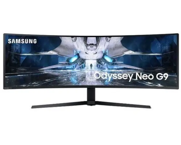 Monitor Gaming VA LED Samsung Odyssey Neo G9 49inch S49AG954NU, 5K Ultra HD (5120 x 2160), HDMI, DisplayPort, AMD FreeSync, Nvidia G-Sync, Ecran Curbat, 240 Hz, 1 ms (Negru/Alb) 