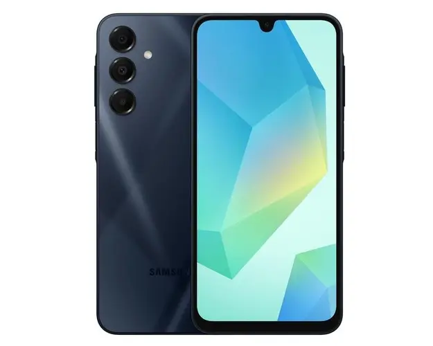 Telefon Mobil Samsung Galaxy A16 5G, Procesor Octa Core, Super AMOLED 6.7inch, 4GB RAM, 128GB Flash, Camera Tripla 50 + 5 + 2 MP, Wi-Fi, 5G, Dual Sim, Android (Negru/Albastru)