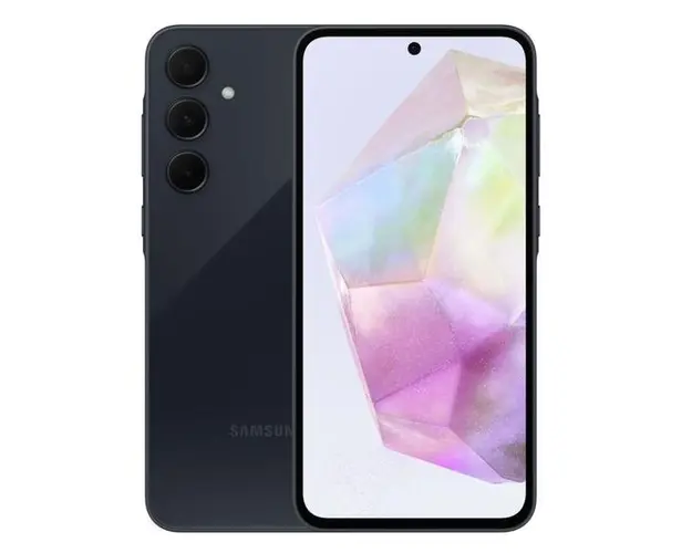 Telefon Mobil Samsung Galaxy A35, Procesor Exynos 1380 Octa-Core, Super AMOLED touchscreen 6.6inch, 8GB RAM, 256GB Flash, Camera Tripla 50+8+5MP, Wi-Fi, 5G, Dual Sim, Android (Albastru inchis)