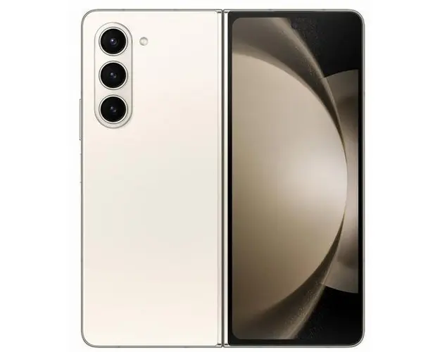 Telefon Mobil Samsung Galaxy Z Fold 5, Procesor Qualcomm SM8550-AC Snapdragon 8 Gen 2 Octa-core, Ecran Foldable Dynamic AMOLED 2X 7.6inch, 12GB RAM, 1TB Flash, Camera Tripla 50 + 12 + 12 MP, Wi-Fi, 5G, Dual Sim, Android (Crem)