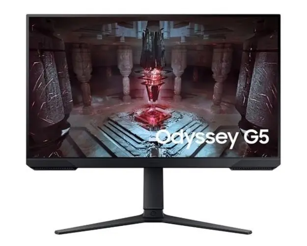 Monitor Gaming VA LED Samsung Odyssey G5 32inch LS32CG510EUXEN, QHD (2560 x 1440), HDMI, DisplayPort, 165 Hz, 1 ms (Negru)