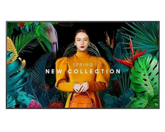 Ecran Profesional VA LED Samsung 75inch LH75QHCEBGCXEN, UHD (3840 x 2160), HDMI, DisplayPort, WiFi, Bluetooth (Negru)