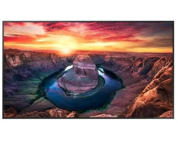 Ecran Profesional VA LED Samsung 75inch QM75B, Ultra HD (3840 x 2160), HDMI, DisplayPort (Negru)