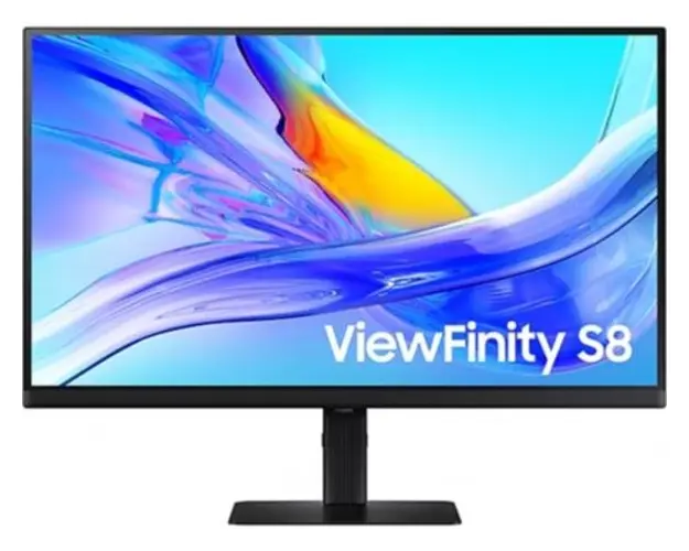 Monitor IPS LED Samsung 27inch LS27D800UAUXEN, UHD (3840 x 2160), HDMI, DisplayPort, Pivot (Negru)