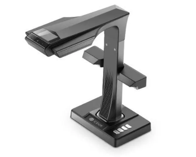 Scanner Czur ET 25 PRO, rezolutie 5824 x 4368, USB (Negru)