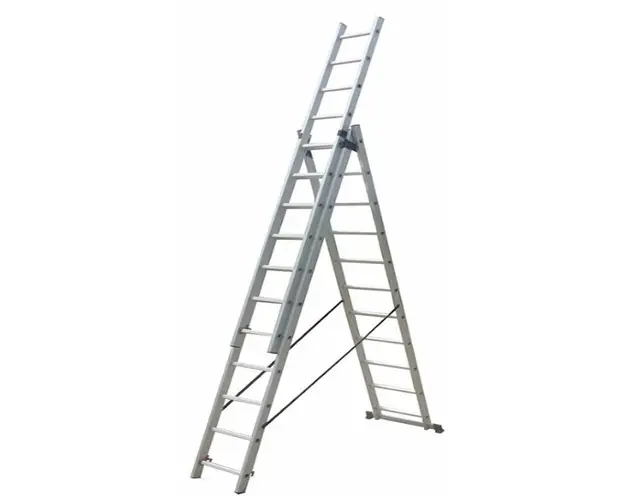 Scara multifunctionala ROTOR KME311, 3x11, Aluminiu, Greutate maxima 150 kg
