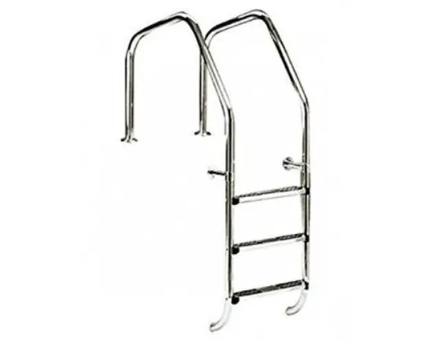 Scara piscina Emaux OF315-S, Gratar perimetral din inox, 3 trepte