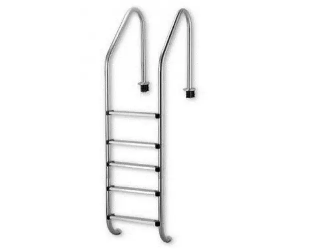 Scara piscina standard Emaux NSL 515-S, Inox, 5 trepte