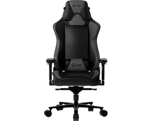 Scaun gaming LORGAR Base 311, reglabil (Negru/Gri) 