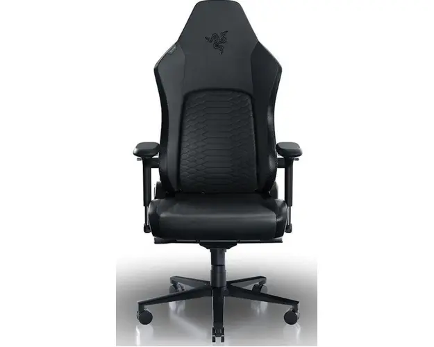 Scaun Gaming Razer Iskur V2, Piele ecologica, Greutate suportata 136 kg (Negru)
