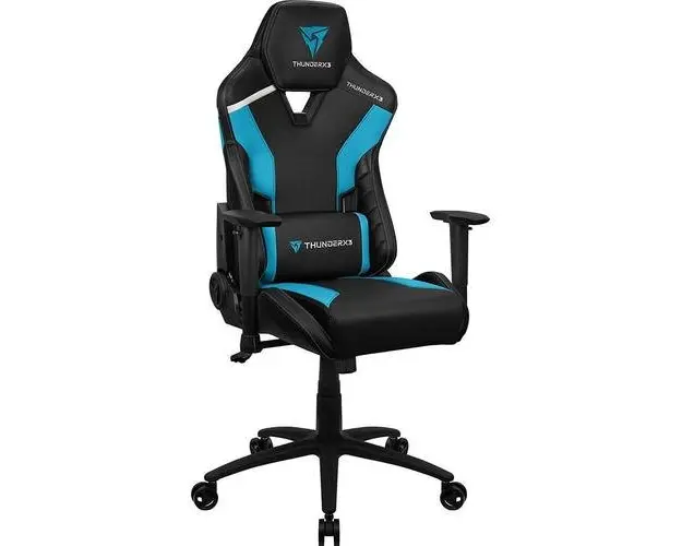 Scaun Gaming Thunder X3 TC3, reglabil (Albastru/Negru)