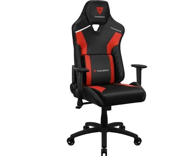 Scaun gaming Thunder X3 TC3 Max, reglabil (Negru/Rosu)