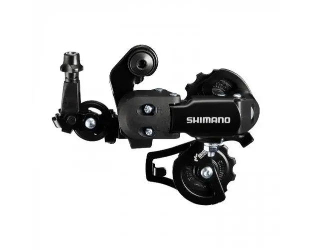Schimbator Spate Shimano Tourney RD-FT35-A, 6/7 Viteze, brat super-scurt, Negru