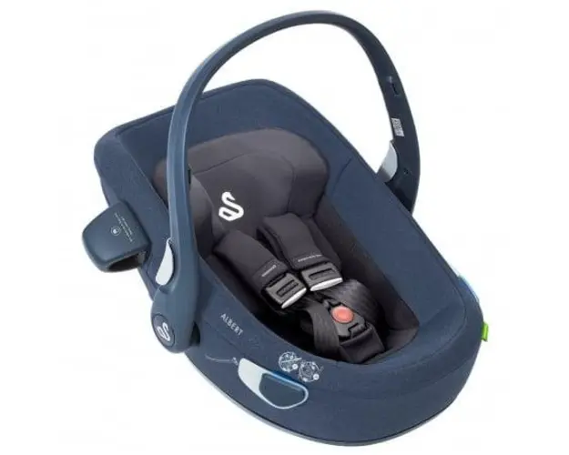 Scoica auto Swandoo Albert i-Size 1.2 Blueberry, 0 - 13 kg, Tetiera reglabila