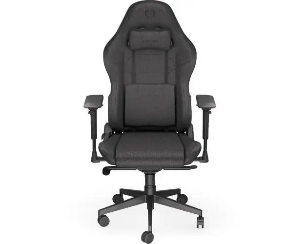 Scaun gaming Endorfy Scrim BK F, Suport lombar din spuma cu memorie, Ajustare brate 4D, Sarcina maxima 120 kg (Negru)