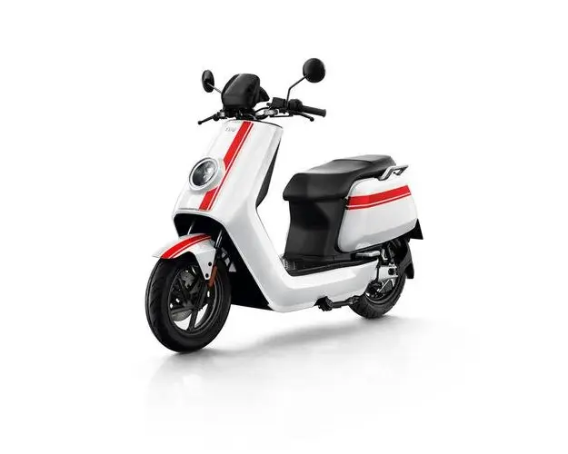 Scuter electric NIU NQI GTS PRO, Motor Bosch 3000W, Viteza maxima 80km/h, autonomie 80-90 km, Cruise control, IP65, GPS (Alb)