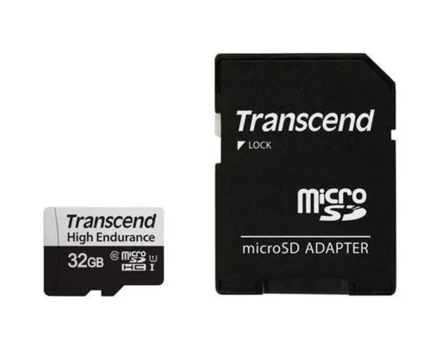 Card de memorie Transcend USD350V, 32GB, microSDHC, UHS-I U1, Adaptor SD inclus