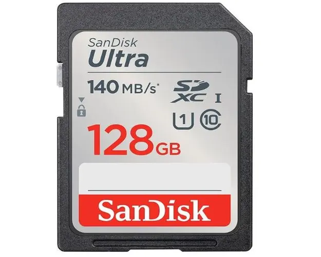 Card de memorie SanDisk Ultra SDSDUNB-128G-GN6IN, SDXC, 128GB, UHS-I U1, Clasa 10