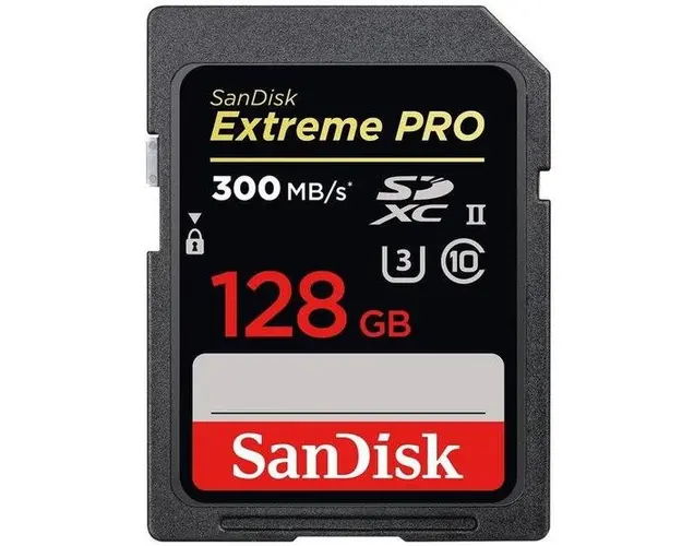 Card de memorie Sandisk Extreme PRO, SDXC, 128GB, Clasa 10, UHS-II U3