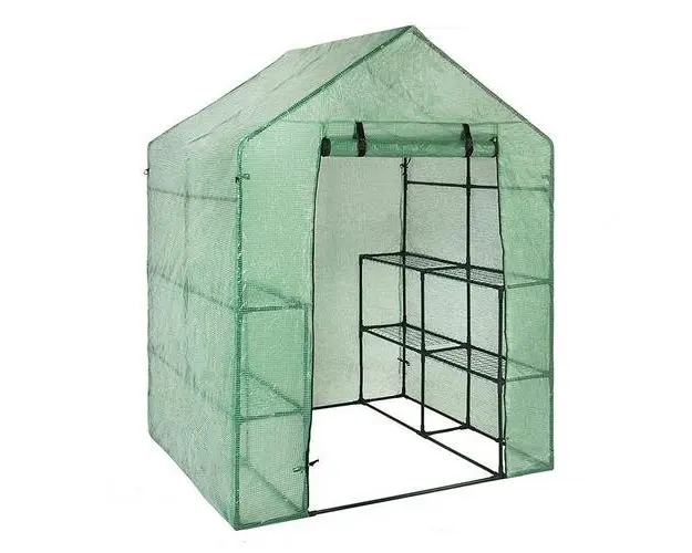 Sera polietilena Micul Fermier GF-2199, 70x140x190 cm, 140g/mp UV4 (Verde)