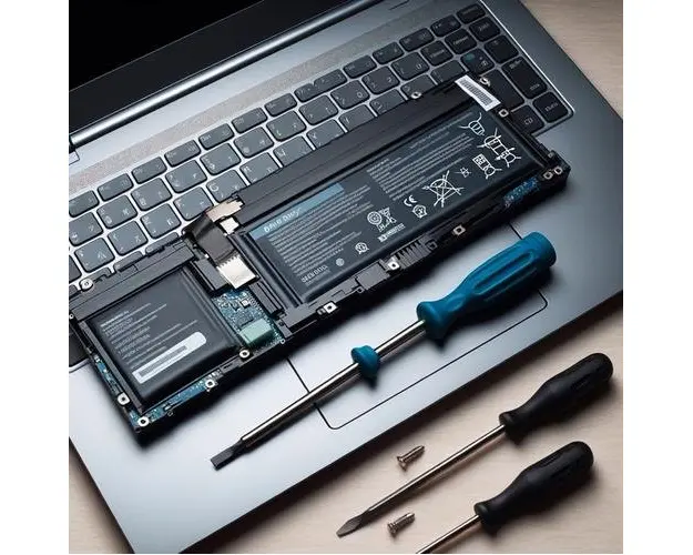 Serviciu inlocuire baterie laptop