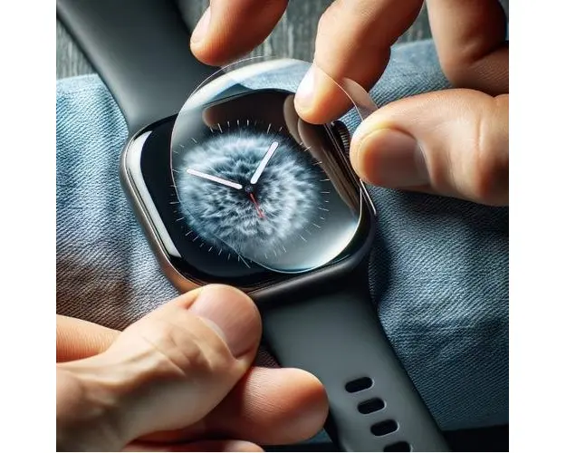 Serviciu montaj folie silicon smartwatch