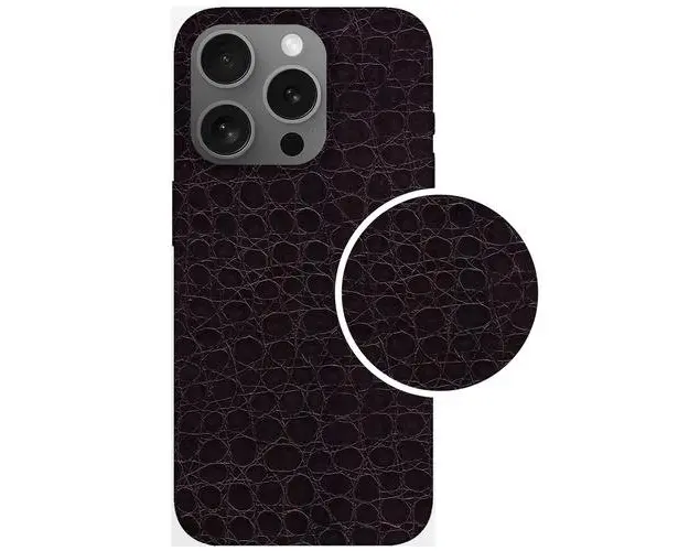 Serviciu montaj skin pe telefon mobil (Black Leather)