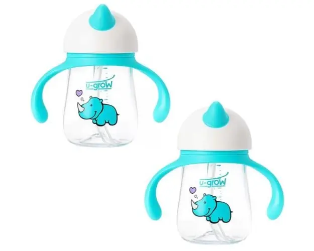 Set 2 cani din tritan, 260 ml