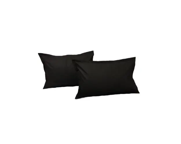 Set 2 fete de perna 50 x 70 cm Yuny Mally Home, Bumbac, Negru