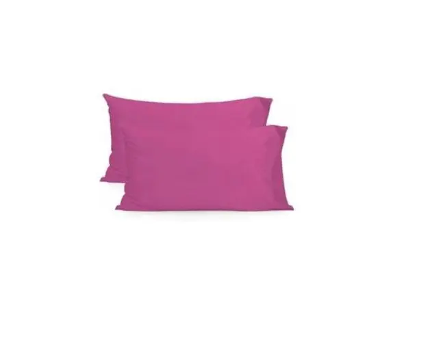 Set 2 Fete Perna Yuny Mally Home  100%Bbc, 50 X 70 Cm, Fucsia
