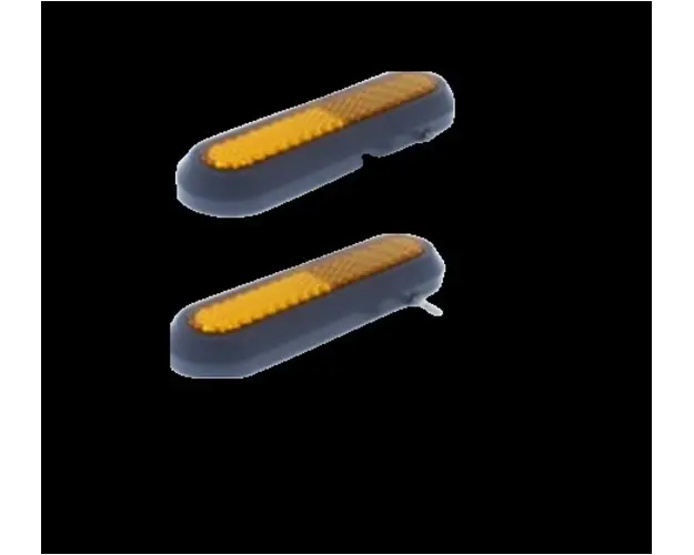 Set 2 trimuri roata spate pentru trotinete electrice Xiaomi (Galben)
