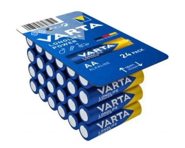 Set 24 baterii VARTA ALCALINA LR06 HIGH ENERGY
