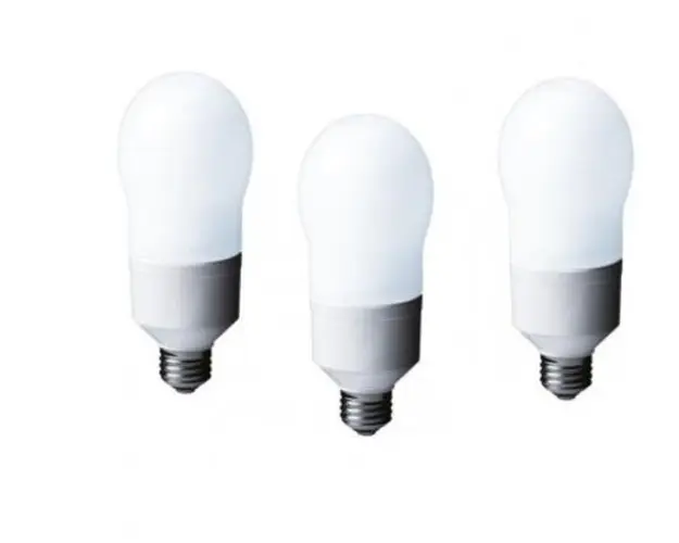 Set 3 becuri economice Panasonic EFA24E282V-3, putere lampa 24W, echivalent pentru incandescenta 100W 
