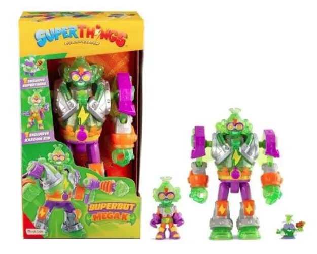 Set 3 figurine SuperThings Superbot Mega-K