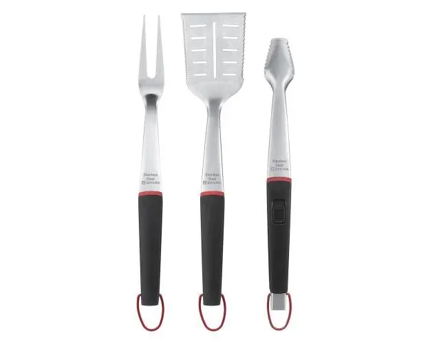 Set 3 ustensile pentru gratar - Zokura